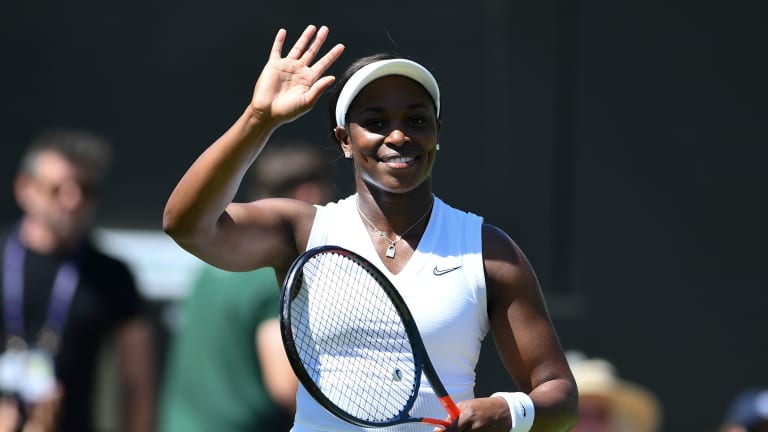 Sloane Stephens got one of the most difficult draws an unseeded player could ask for at the All England Club: a date with two-time champion Petra Kvitova.