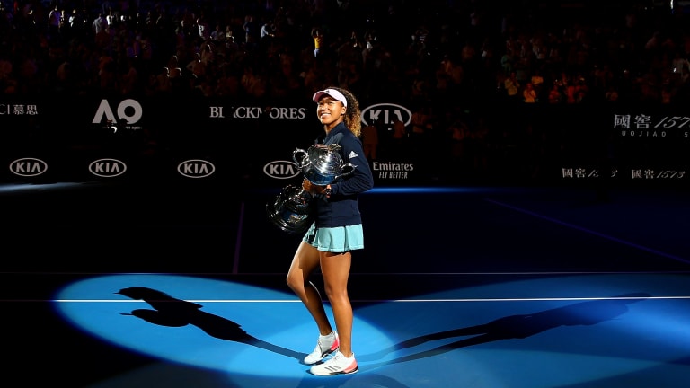 After a triumphant Australian Open victory, Naomi Osaka stands alone