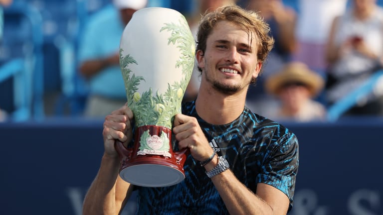 Alexander Zverev was a few points from the US Open title last year, and he looks to be in even better form this season.