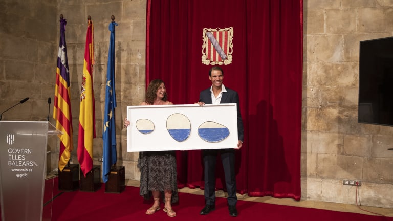 Balearic government honors Nadal - 7