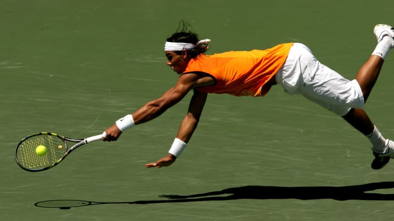 Many saw Rafael Nadal for the first time in this match, and he surely left an impression.