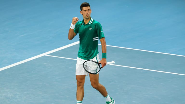Djokovic overcomes two deficits in Australian Open QF win over Zverev