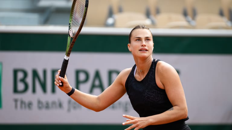 Sabalenka owns a 29-5 record on the year, but she is just 7-5 at Roland Garros and she’s never been past the third round.
