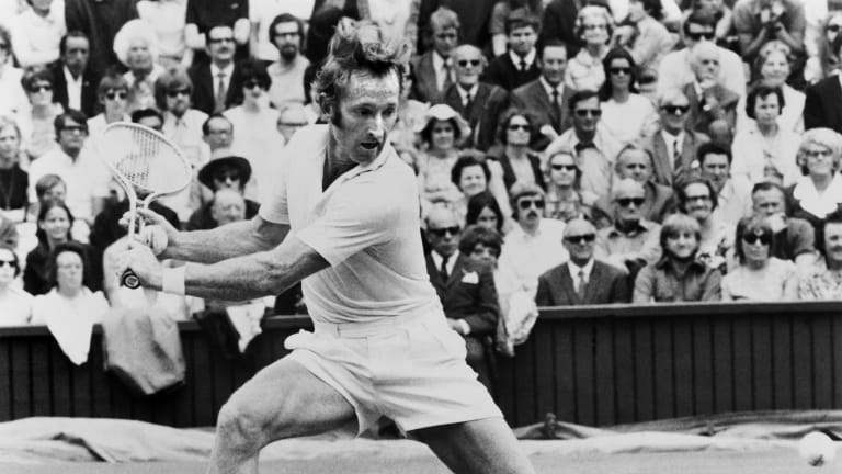 Rod Laver's decision to turn pro after 1962 precluded him from playing Wimbledon, then an amateur event, for five years.