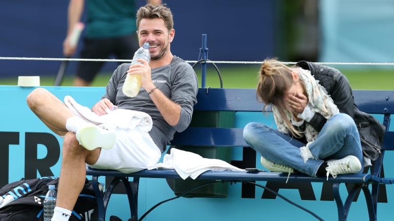 Top 5 Photos of the Day, June 14: Murray, Wawrinka relaxed at Queen's