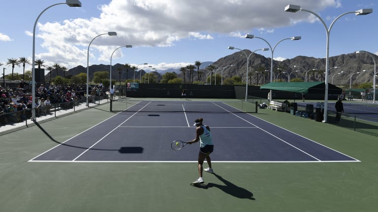 There may be no big tournament that gave fans better access to the pros than at Indian Wells.