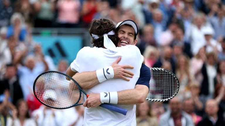 Murray steps up plans for singles comeback following doubles win