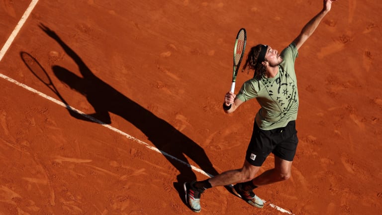 Two-time Monte Carlo champion Stefanos Tsitsipas’ shoulder is the question mark of the week.