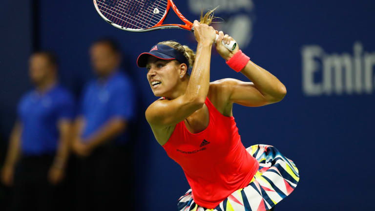 Angelique Kerber reached her first U.S. Open final by playing with the easy command of a No. 1