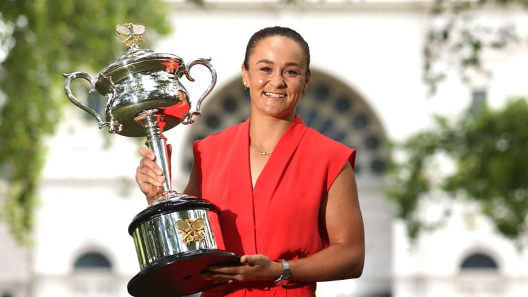 Not only has Barty won 22 of her last 23 matches against Top 30 players, she's won 17 of her last 18 against Top 20 players and 12 of her last 13 against Top 10 players.