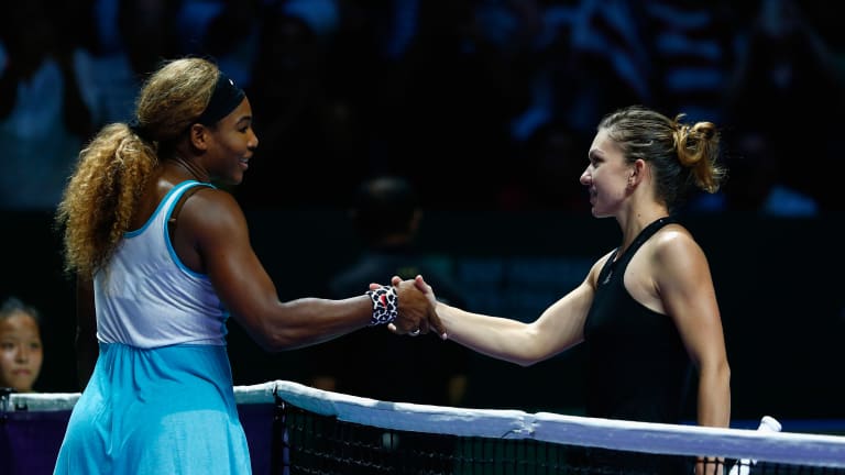 In the final, Halep went up an early break at 2-1, but Serena won 11 of the next 12 games to completely run away with it, finishing the match with five times as many winners as the Romanian, 25 to 5.
