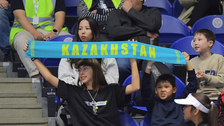 Fans in attendance at this year's edition of the Astana Open.
