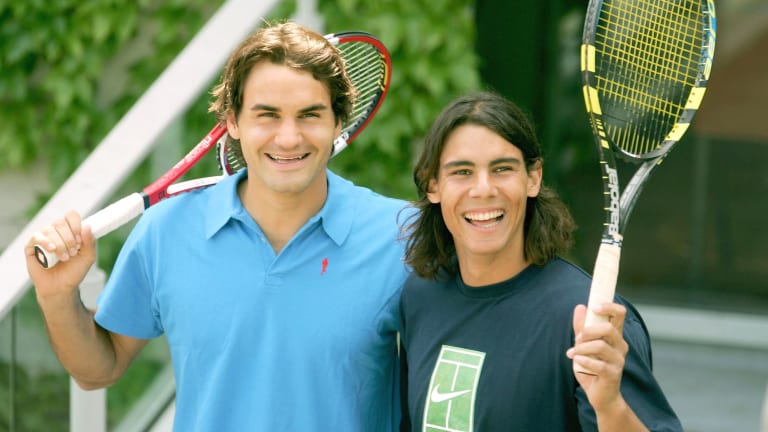 On April 24th, 2005, Federer was a four-time Grand Slam champion and No. 1. An 18-year-old Nadal was ranked No. 11 with a 9-5 career record at majors, and a 17-year-old Djokovic had only just played his first major at the 2005 Australian Open.