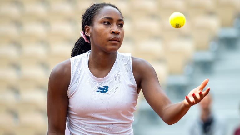 Gauff won her first junior Grand Slam title by raising the Roland Garros girls’ trophy in 2018, and reached her first Grand Slam final as a pro here in 2022.