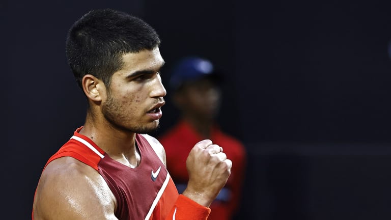 Alcaraz is currently the youngest player in the Top 250 of the ATP rankings—and he's all the way up at No. 20.