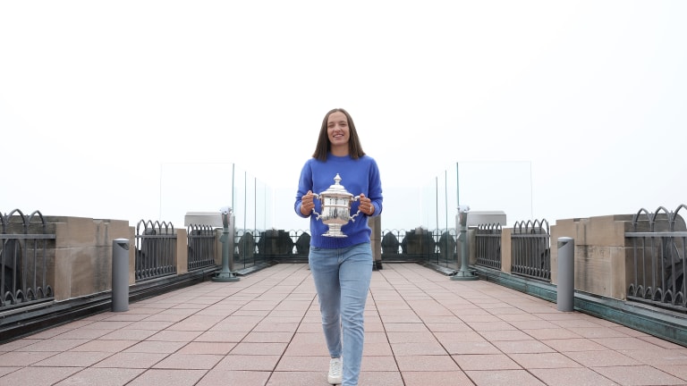“I always felt like, like we need things besides tennis,” said the Roland Garros and US Open champion. “I love listening to music. I love reading books and when I can, I'm watching a lot of TV shows.”