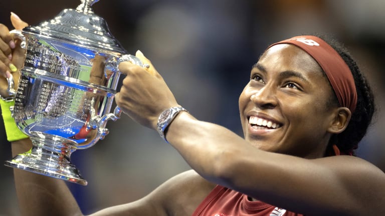 Gauff is just the fourth American teenager to win the US Open in the Open Era, after Tracy Austin, Pete Sampras and Serena Williams.