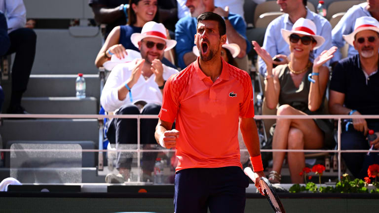 Djokovic is aiming to complete the Australian Open-Roland Garros double for the second time in three years.