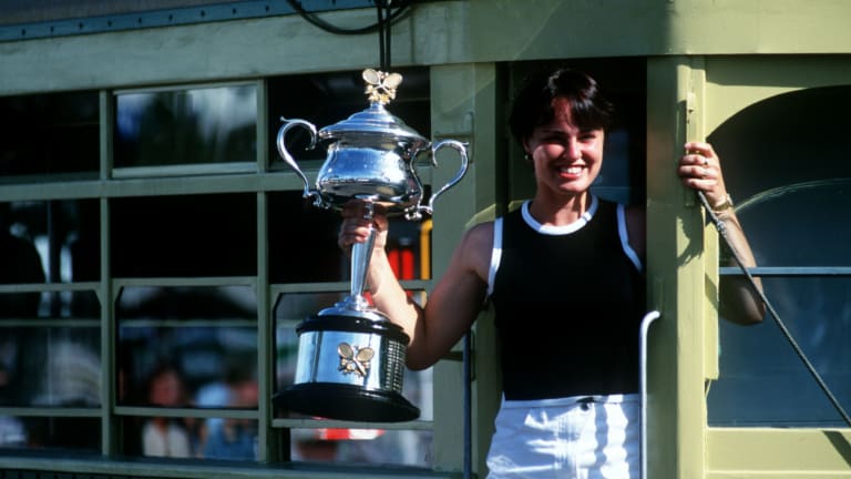Belinda Bencic was less than a year old in ‘98 when one of her touchstone advisors, Martina Hingis, earned the second of three consecutive Australian Open triumphs.