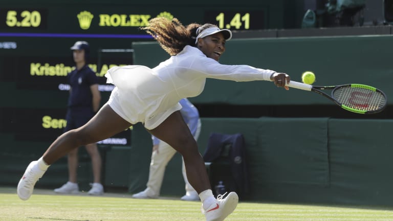 Mladenovic gave Serena a challenge, but the seven-time champ was ready