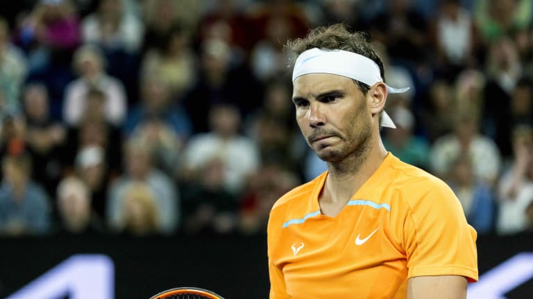 Nadal has played just four matches this season, going 1-3.