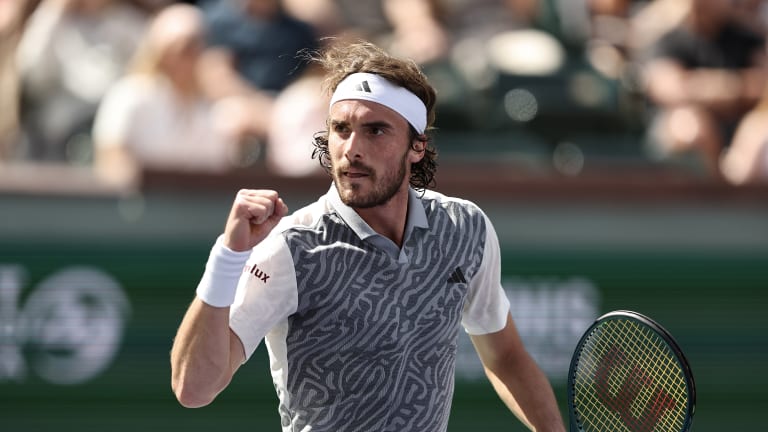 Tsitsipas has never had much success in Indian Wells, but he’s a good slow-court player.