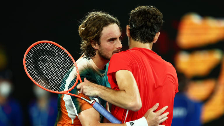 Tsitsipas extended his head-to-head lead over Fritz to 3-0 with the fourth-round win.