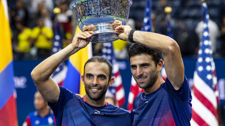 Cabal and Farah lifted their second Grand Slam trophy at the 2019 US Open, one of 19 titles won in their storied careers.