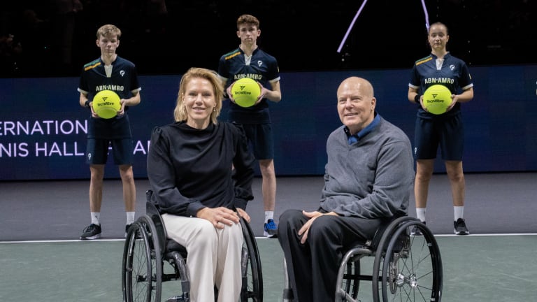 Vergeer and Draney will be the sixth and seventh wheelchair players inducted into the International Tennis Hall of Fame; never before have multiple wheelchair players been enshrined in the same year.