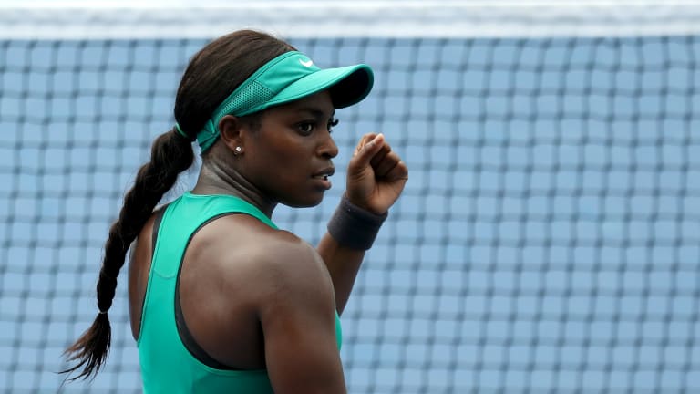 Victory Lap: Since winning US Open, Stephens has had drama-filled year