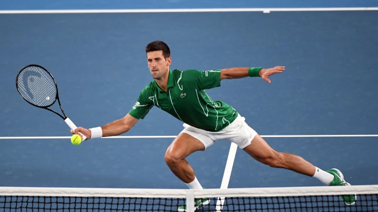 Under Melbourne lights, Djokovic pushes past Struff for 900th victory