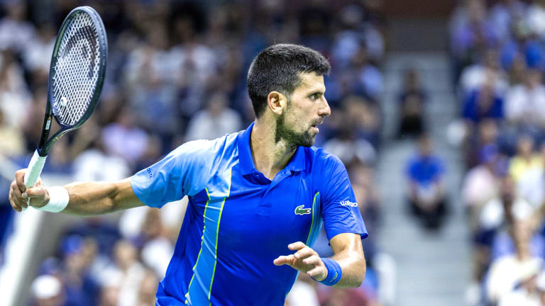 Djokovic won three of the four Grand Slams last year, and four of the last six Grand Slams he's played.