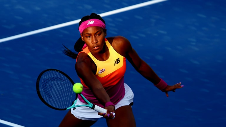 "I’m inspired by both [Venus and Serena]," Gauff said. "Not only their games but how they handle themselves off the court is something I look up to."