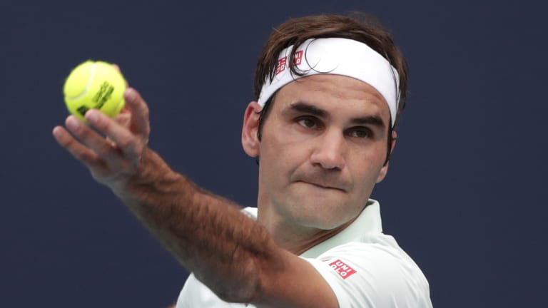 With little trouble against Krajinovic, Federer moves on in Miami