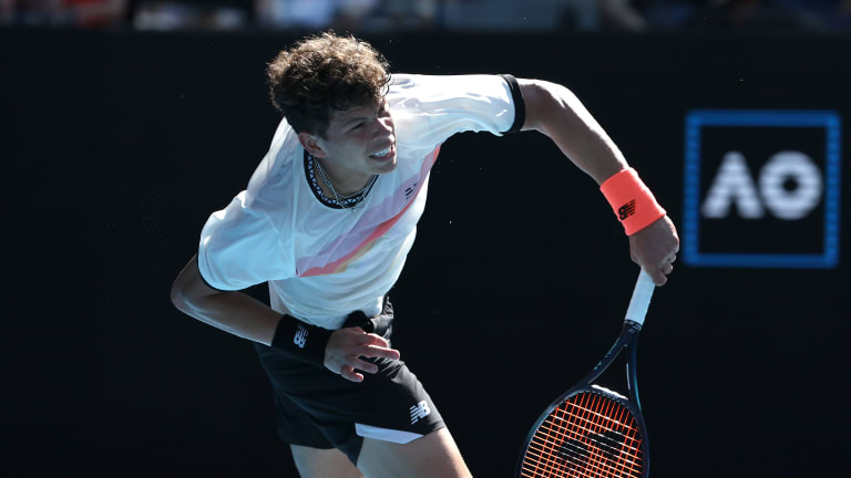 Shelton's serve—and entire repertoire—seems destined to be a frequent sight in tournaments. (As long as he's up for more international travel.)