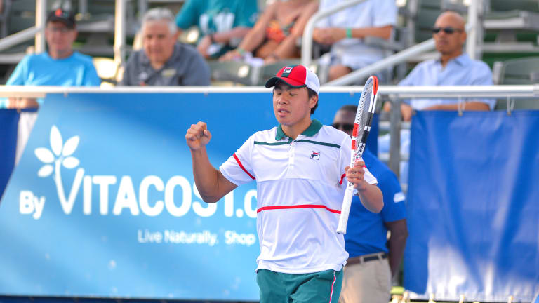 Nakashima dives headfirst into ATP debut with a quarterfinal run