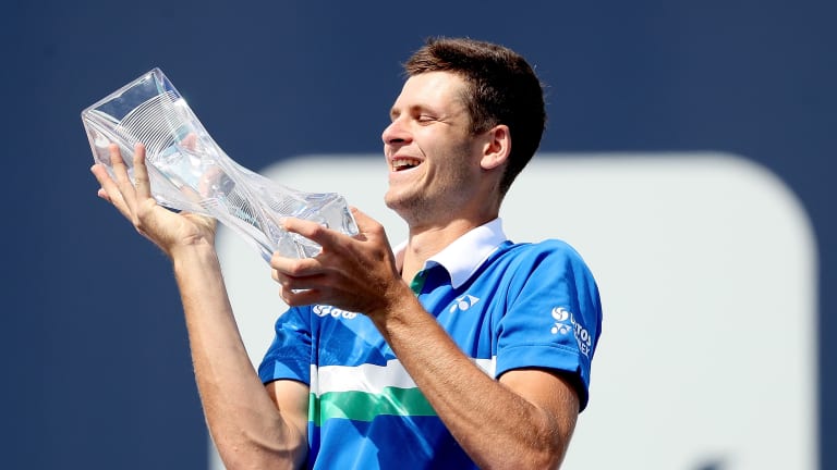 Hurkacz overcomes Sinner for first Masters 1000 singles title in Miami