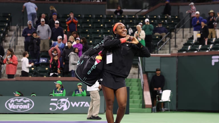 Last year in Indian Wells, Gauff reached the quarterfinals, where she lost to Aryna Sabalenka.