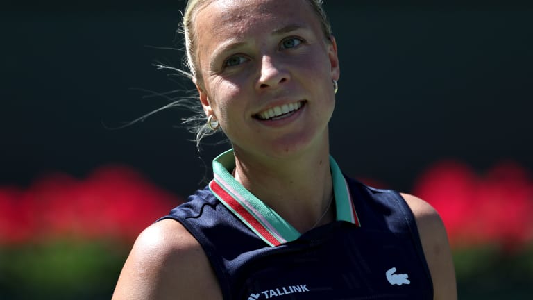 Since August 2021, Kontaveit has collected three 500-level trophies. A title in Miami would mark her first at a WTA 1000.