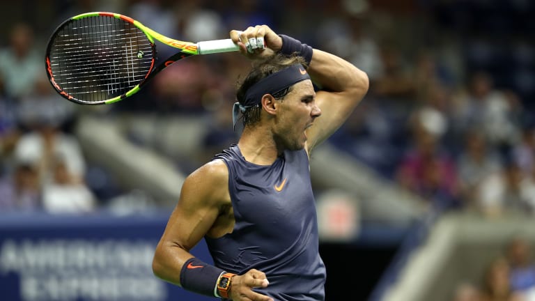 At the US Open, Rafael Nadal might be more oppressive than the weather