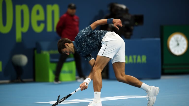 Djokovic not concerned about Australian Open following Doha defeat