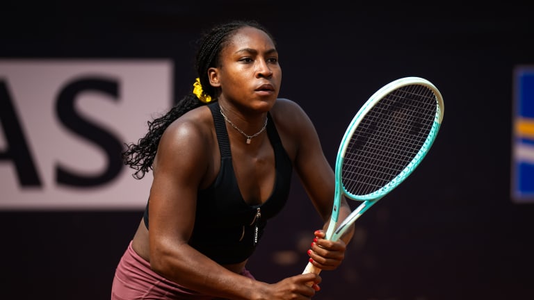 Coco Gauff is a former Roland Garros finalist, and Rome semifinalist.