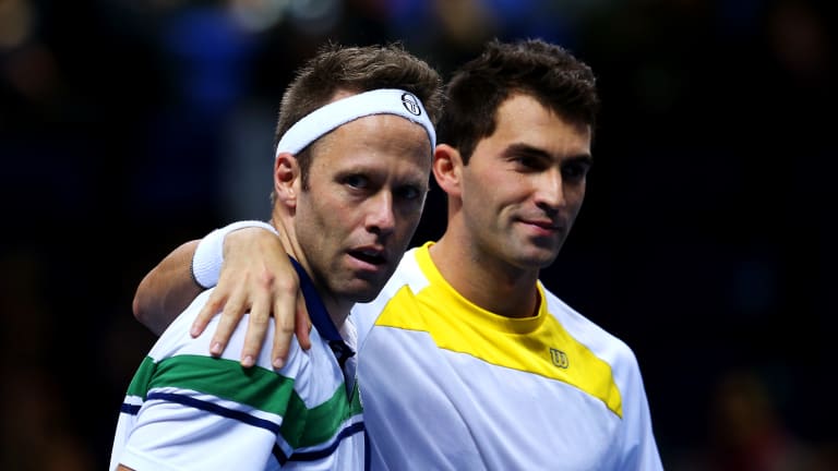 Of Lindstedt's 23 tour-level crowns, 10 were with Tecau by his side.