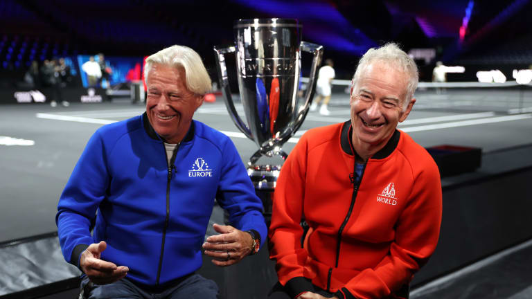 Borg and McEnroe catch up ahead of this week's showdown at The O2.