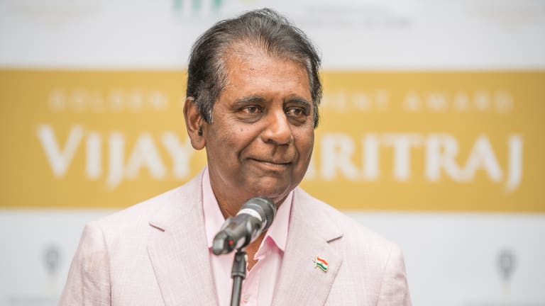 A familiar face on television to millions of Asian tennis fans, Amritraj remains active as a commentator, actor/producer, and tennis promoter. He represents India as an unofficial ambassador and statesman, frequently speaking to world leaders and governments.