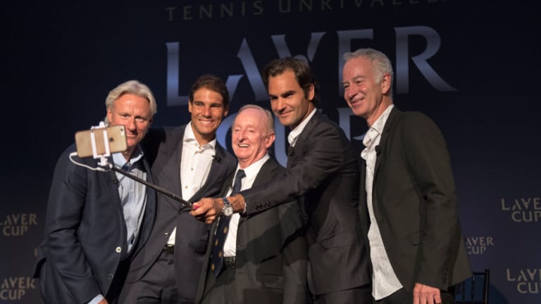Tennis’ greatest generations join forces for Laver Cup, pitting Europe against the world