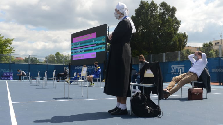 Top 5 Photos, 5/27: 
Kvitova competes in 
Czech tournament