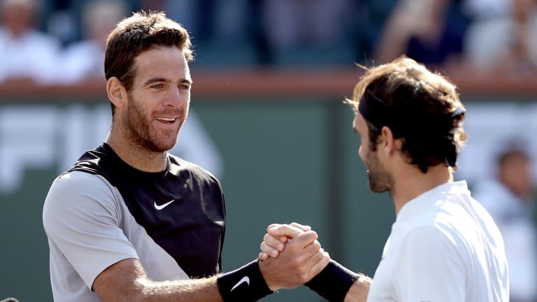 Del Potro went 4-2 in finals against Federer, including their 2009 US Open and 2018 Indian Wells clashes.