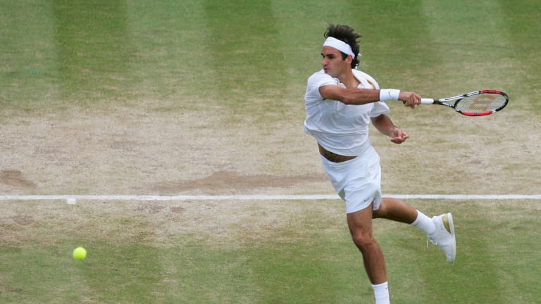 Federer was at his finest in the fifth set of this final.