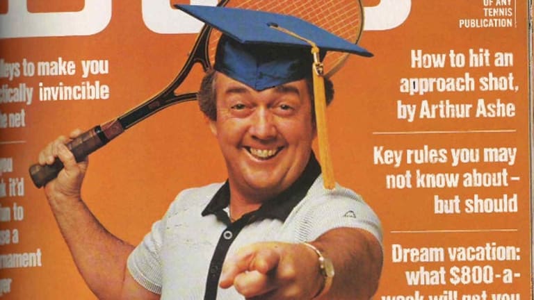 One of the many ways Vic Braden spread the gospel of tennis was through our magazine.